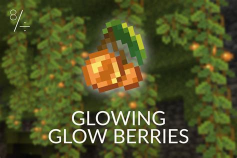-Please SUBSCRIBE httpsbit. . What are glow berries used for in minecraft